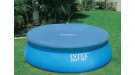 Тент для бассейна с верхним надувным кольцом 244см Intex 28020 Тент для бассейна с верхним надувным кольцом 244см Intex 28020