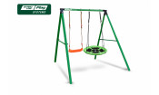 Качели SLP SYSTEMS 2 секции + лодочка красная + гнездо зеленое Качели SLP SYSTEMS 2 секции + лодочка красная + гнездо зеленое